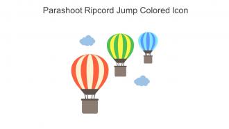 Parashoot Ripcord Jump Colored Icon In Powerpoint Pptx Png And Editable Eps Format