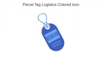 Parcel Tag Logistics Colored Icon In Powerpoint Pptx Png And Editable Eps Format
