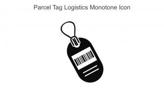 Parcel Tag Logistics Monotone Icon In Powerpoint Pptx Png And Editable Eps Format