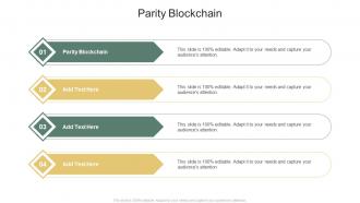 Parity Blockchain In Powerpoint And Google Slides Cpb