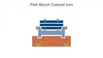 Park Bench Colored Icon In Powerpoint Pptx Png And Editable Eps Format