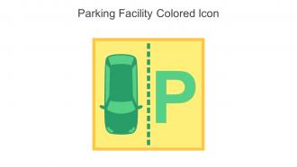 Parking Facility Colored Icon In Powerpoint Pptx Png And Editable Eps Format