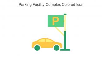 Parking Facility Complex Colored Icon In Powerpoint Pptx Png And Editable Eps Format