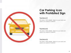 Parking Icon Bicycle Machine Prohibited Entrance Security Payment Chauffeur