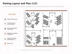 Parking layout and plan space parking ppt powerpoint presentation layouts slideshow