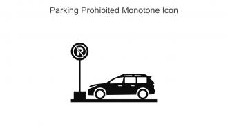 Parking Prohibited Monotone Icon In Powerpoint Pptx Png And Editable Eps Format