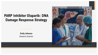 PARP Inhibitor Olaparib DNA Damage Response Strategy PPT Outline AT