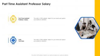 Part Time Assistant Professor Salary In Powerpoint And Google Slides Cpb