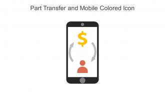 Part Transfer And Mobile Colored Icon In Powerpoint Pptx Png And Editable Eps Format