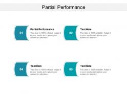 Partial performance ppt powerpoint presentation professional infographics cpb