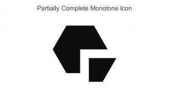 Partially Complete Monotone Icon In Powerpoint Pptx Png And Editable Eps Format