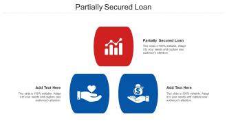 Partially Secured Loan Ppt Powerpoint Presentation File Brochure Cpb