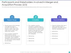 Participants stakeholders process ppt portfolio graphics example