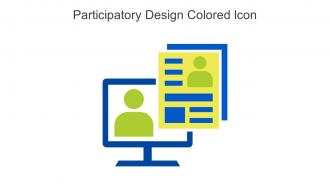 Participatory Design Colored Icon In Powerpoint Pptx Png And Editable Eps Format