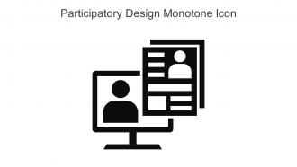 Participatory Design Monotone Icon In Powerpoint Pptx Png And Editable Eps Format