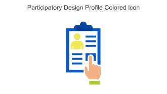Participatory Design Profile Colored Icon In Powerpoint Pptx Png And Editable Eps Format