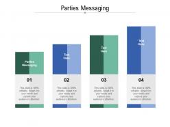 Parties messaging ppt powerpoint presentation portfolio example cpb