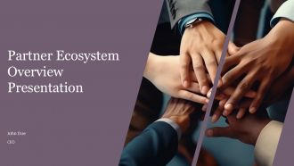Partner Ecosystem Overview Presentation PPT Designs ACP