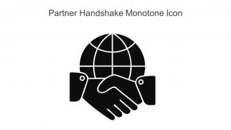 Partner Handshake Monotone Icon In Powerpoint Pptx Png And Editable Eps Format