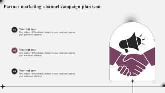 Partner Marketing Channel Campaign Plan Icon
