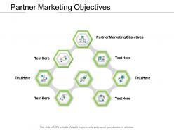 Partner marketing objectives ppt powerpoint presentation model slides cpb