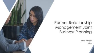 Partner Relationship Management Joint Business Planning PPT PowerPoint AT