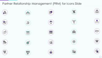 Partner relationship management prm for icons slide