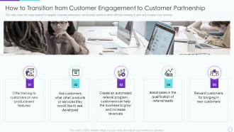 Partner relationship management prm how to transition from customer engagement