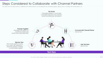 Partner relationship management prm steps considered to collaborate with channel partners