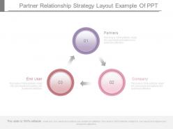 Partner Relationship Strategy Layout Example Of Ppt