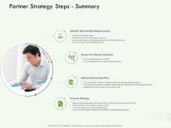 Partner Strategy Steps Summary Selection M3134 Ppt Powerpoint Presentation Portfolio Skills