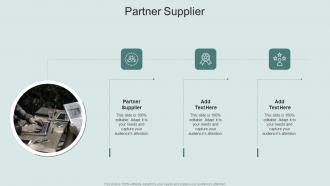 Partner Supplier In Powerpoint And Google Slides Cpb