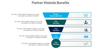 Partner website benefits ppt powerpoint presentation file outline cpb