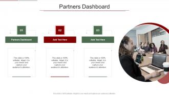 Partners Dashboard In Powerpoint And Google Slides Cpb