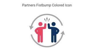 Partners Fistbump Colored Icon In Powerpoint Pptx Png And Editable Eps Format
