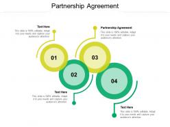Partnership agreement ppt powerpoint presentation inspiration ideas cpb