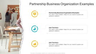 Partnership Business Organization Examples In Powerpoint And Google Slides Cpb