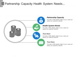 Partnership capacity health system needs penalties delivering leading