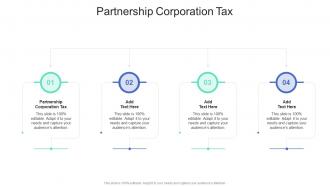Partnership Corporation Tax In Powerpoint And Google Slides Cpb