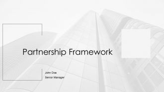 Partnership Framework PPT Sample AT