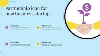 Partnership Icon For New Business Startup