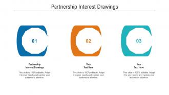 Partnership interest drawings ppt powerpoint presentation show ideas cpb