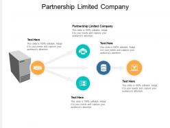 Partnership limited company ppt powerpoint presentation professional display cpb