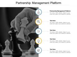 Partnership management platform ppt powerpoint presentation slides themes cpb