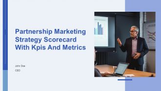 Partnership Marketing Strategy Scorecard With Kpis And Metrics PPT Guidelines AT