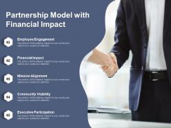 Partnership model with financial impact