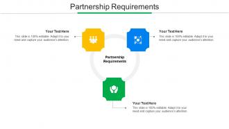 Partnership Requirements Ppt Powerpoint Presentation File Images Cpb