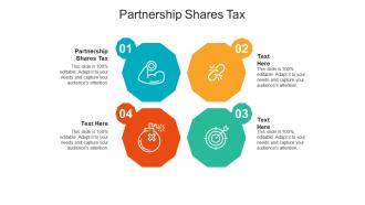 Partnership shares tax ppt powerpoint presentation outline structure cpb