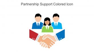 Partnership Support Colored Icon In Powerpoint Pptx Png And Editable Eps Format