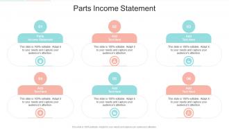 Parts Income Statement In Powerpoint And Google Slides Cpb
